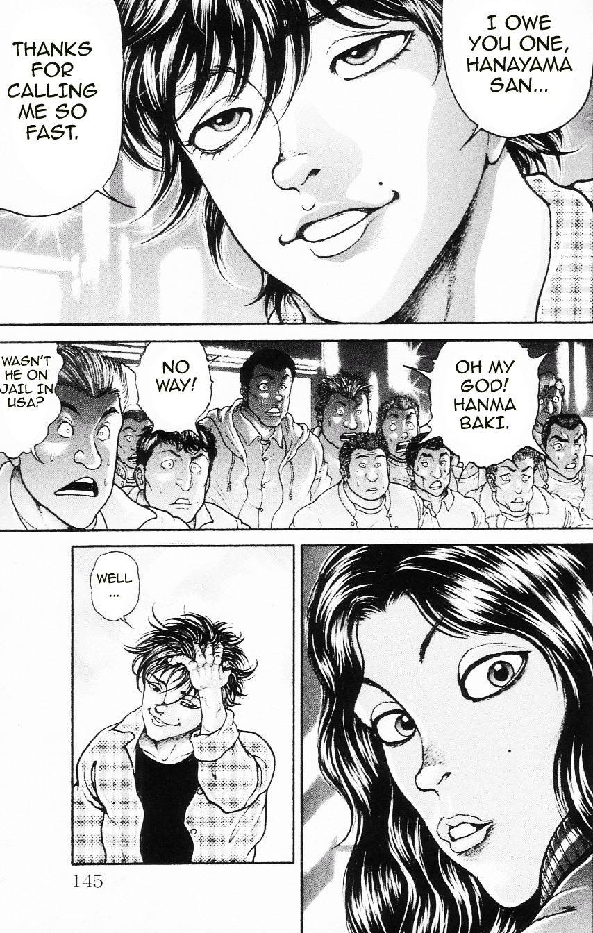 Hanma Baki Chapter 14.111 page 18 - Vol.14 Chapter 111: Spiritual Strength