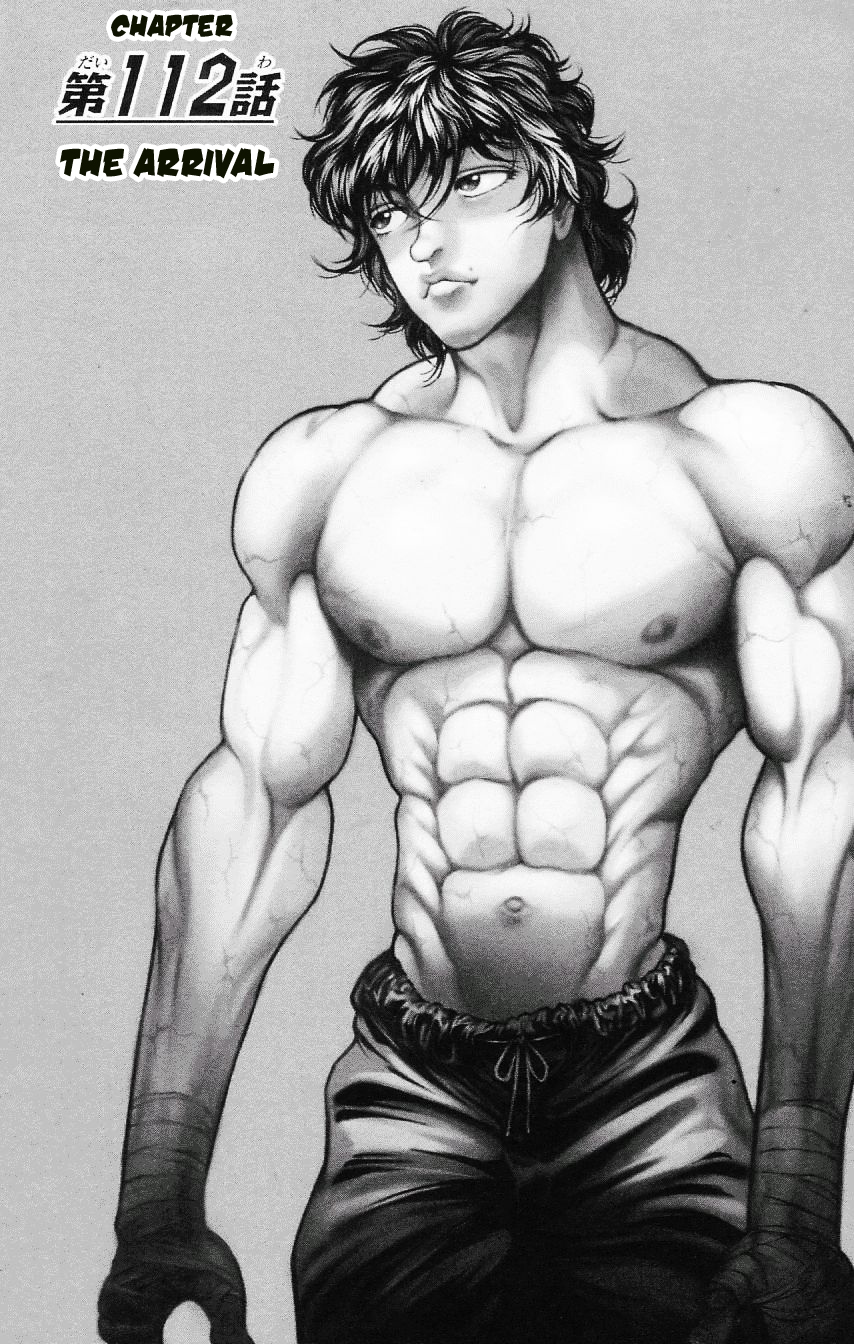Hanma Baki Chapter 14.112 page 1 - Vol.14 Chapter 112: The Arrival