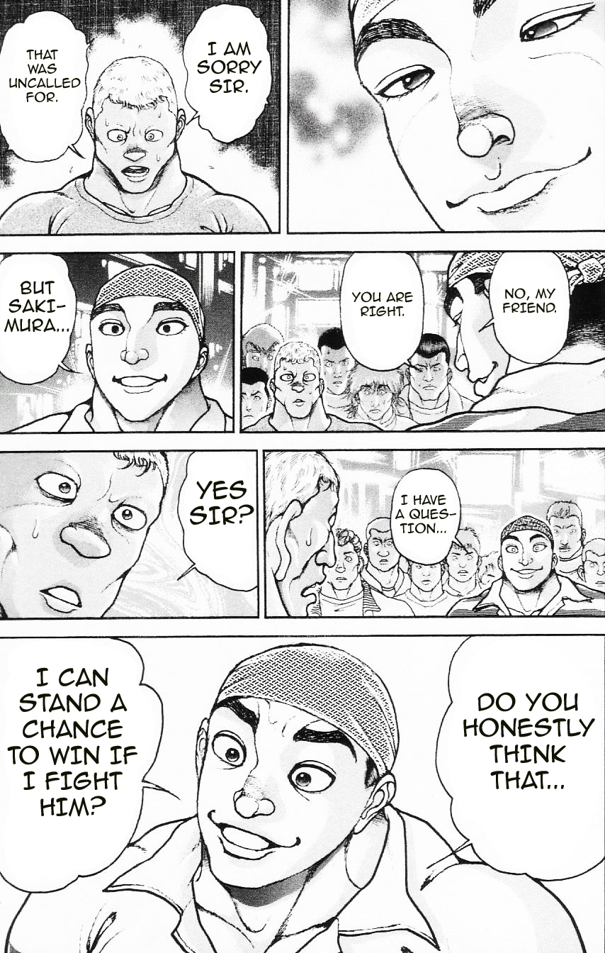 Hanma Baki Chapter 14.113 page 9 - Vol.14 Chapter 113: Love