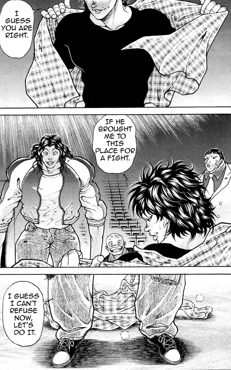 Hanma Baki Chapter 15.114 page 9 - Vol.15 Chapter 114: Metamorphosis