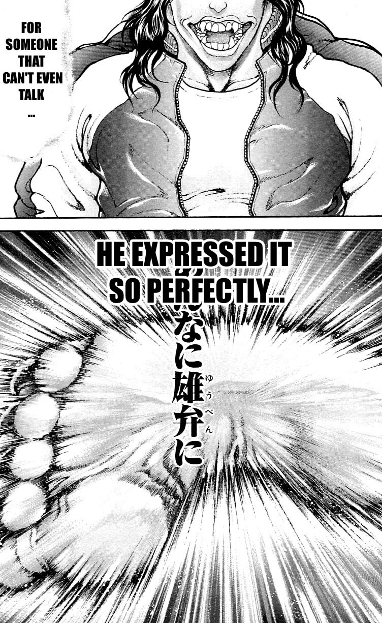 Hanma Baki Chapter 15.116 page 11 - Vol.15 Chapter 116: Self Control