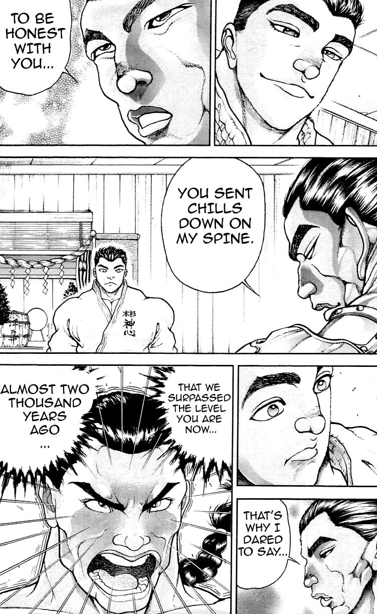 Hanma Baki Chapter 15.116 page 19 - Vol.15 Chapter 116: Self Control