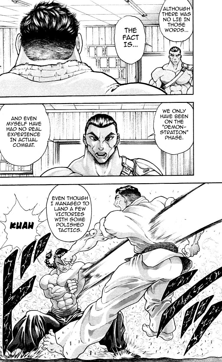 Hanma Baki Chapter 15.116 page 20 - Vol.15 Chapter 116: Self Control
