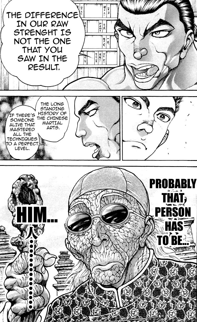 Hanma Baki Chapter 15.116 page 21 - Vol.15 Chapter 116: Self Control