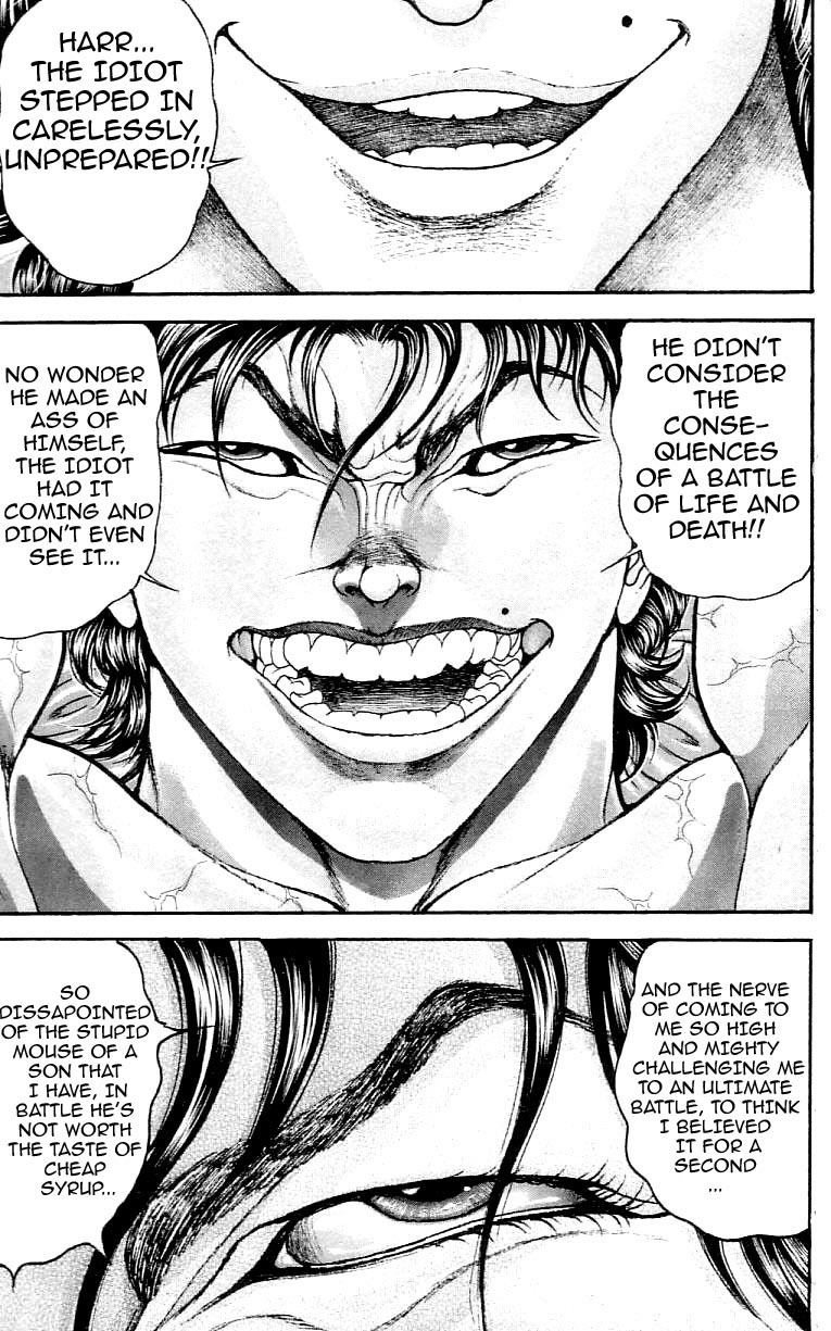 Hanma Baki Chapter 15.116 page 5 - Vol.15 Chapter 116: Self Control