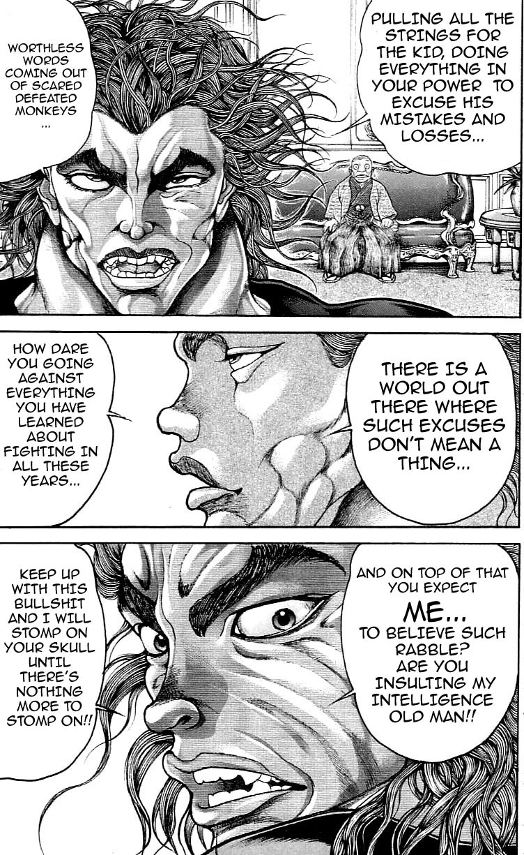 Hanma Baki Chapter 15.116 page 7 - Vol.15 Chapter 116: Self Control