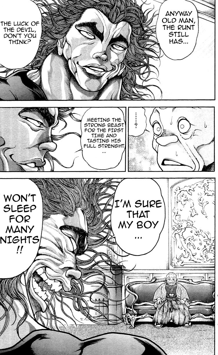 Hanma Baki Chapter 15.116 page 9 - Vol.15 Chapter 116: Self Control