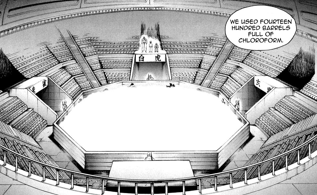 Hanma Baki Chapter 15.117 page 2 - Vol.15 Chapter 117: Oasis