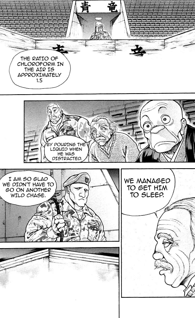 Hanma Baki Chapter 15.117 page 3 - Vol.15 Chapter 117: Oasis