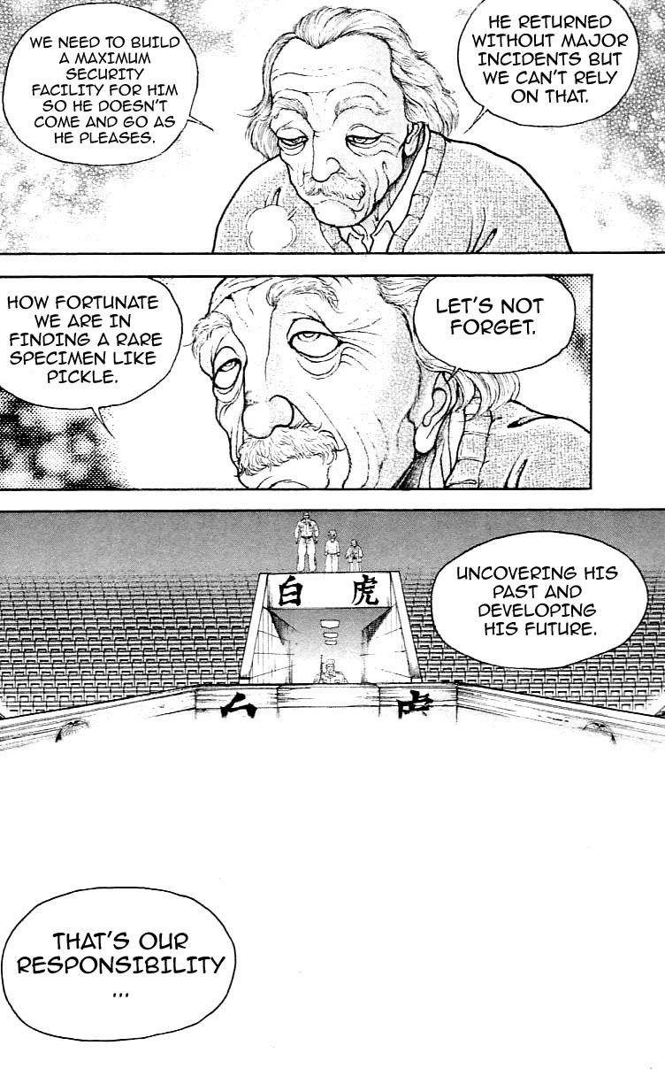 Hanma Baki Chapter 15.117 page 4 - Vol.15 Chapter 117: Oasis