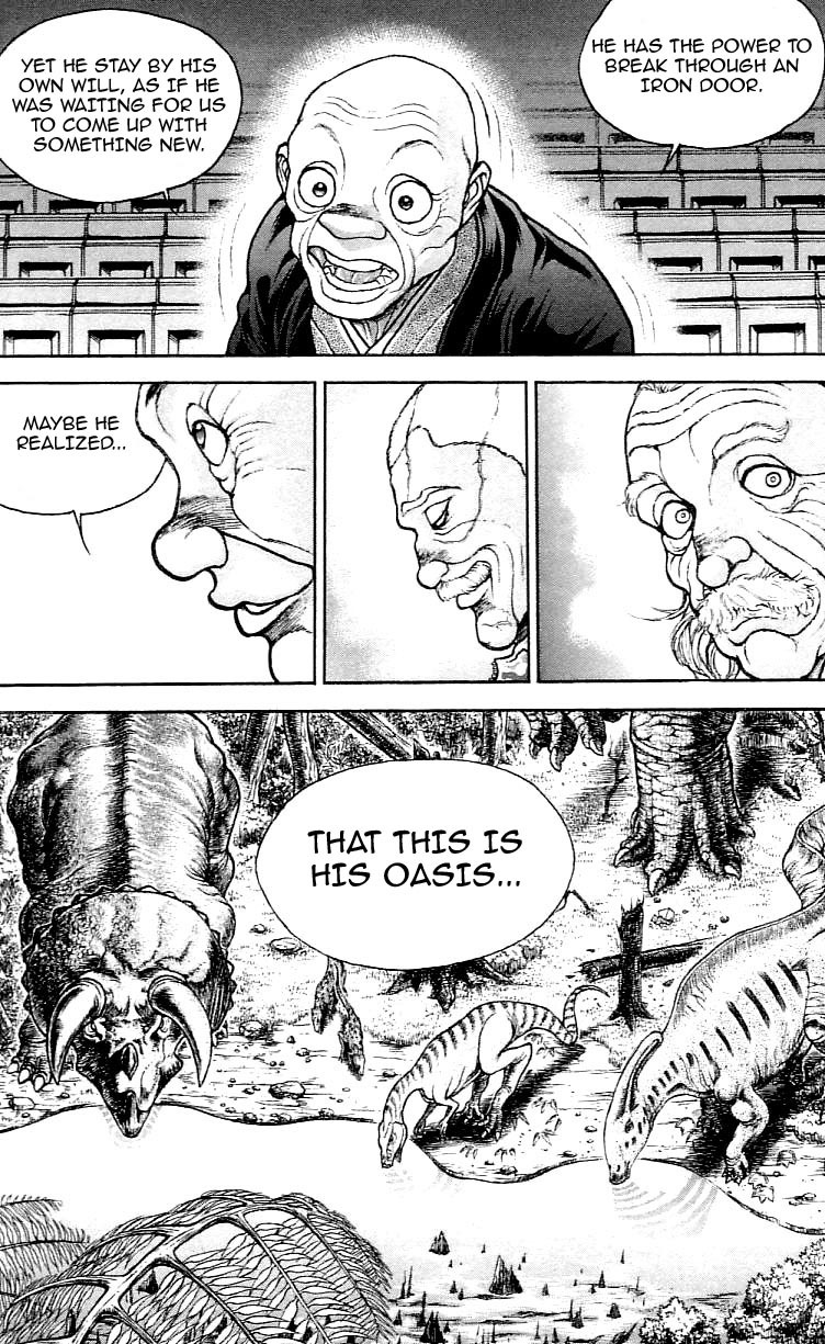 Hanma Baki Chapter 15.117 page 8 - Vol.15 Chapter 117: Oasis