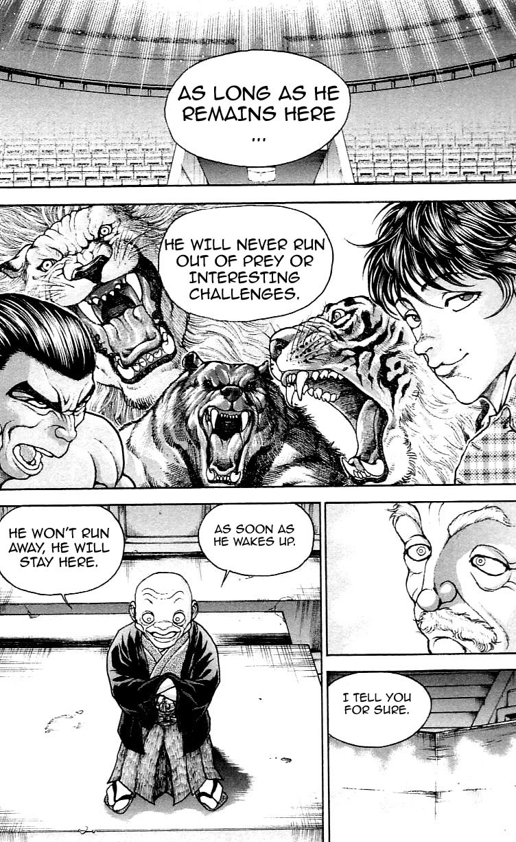 Hanma Baki Chapter 15.117 page 9 - Vol.15 Chapter 117: Oasis