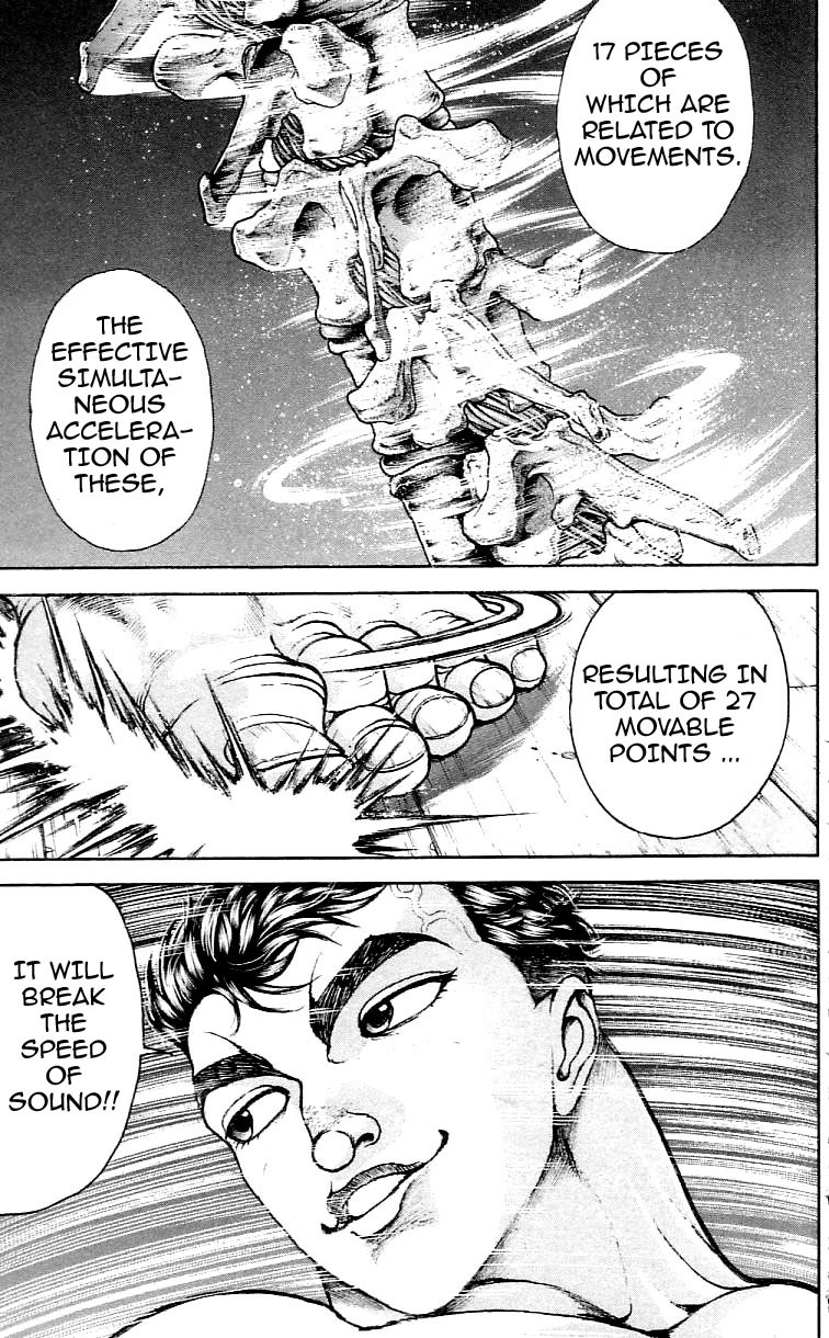 Hanma Baki Chapter 15.118 page 11 - Vol.15 Chapter 118: Supersonic Speed