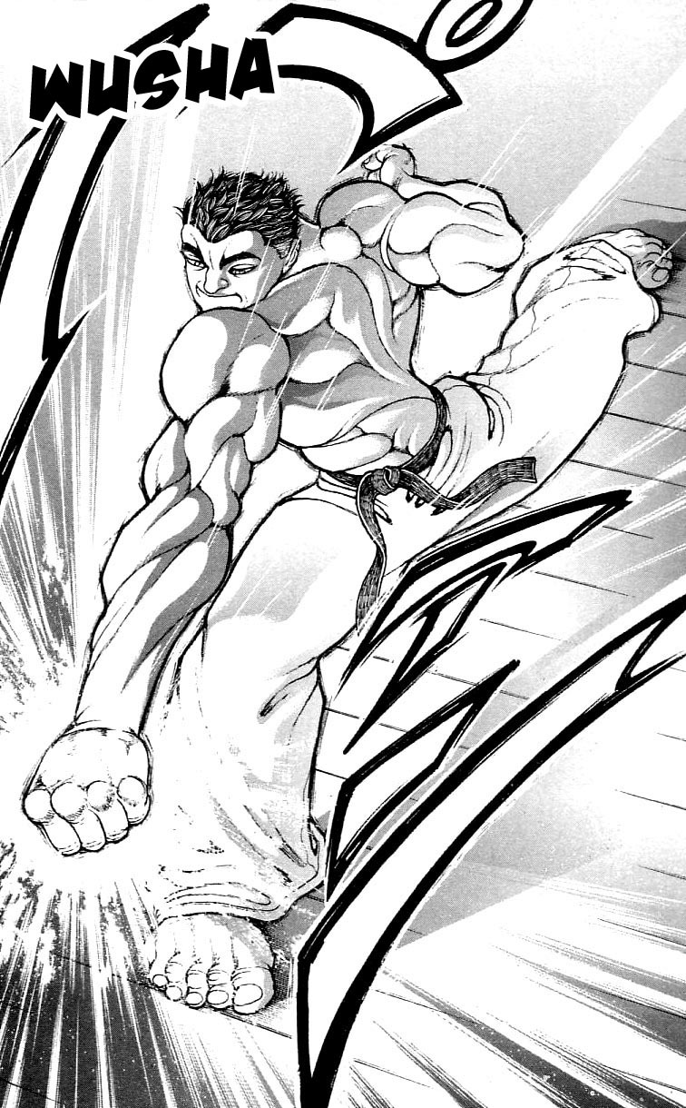 Hanma Baki Chapter 15.118 page 12 - Vol.15 Chapter 118: Supersonic Speed