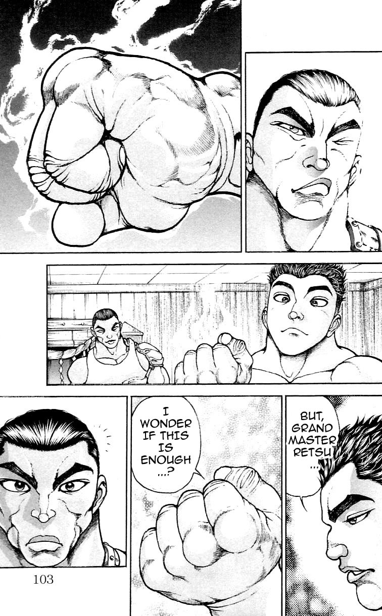 Hanma Baki Chapter 15.118 page 13 - Vol.15 Chapter 118: Supersonic Speed