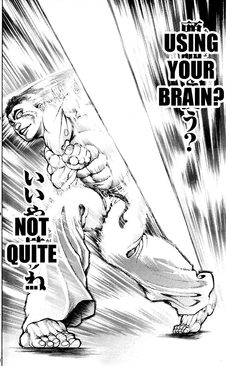 Hanma Baki Chapter 15.118 page 18 - Vol.15 Chapter 118: Supersonic Speed
