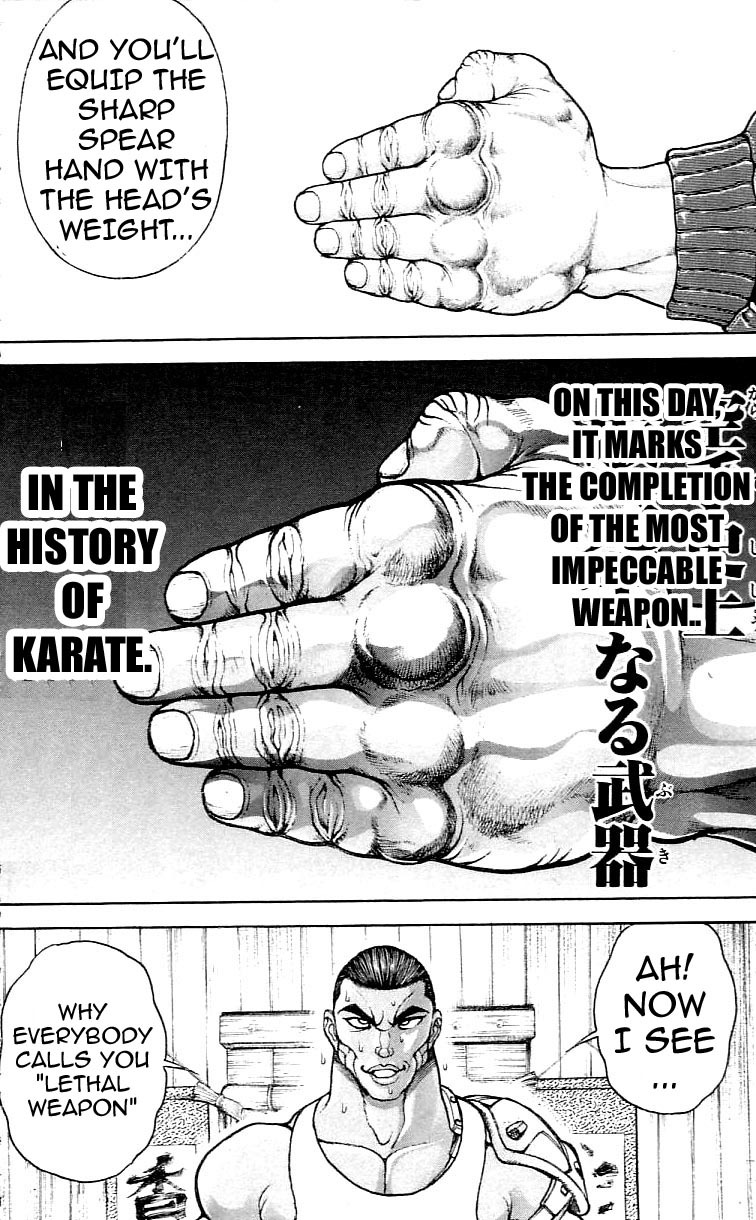 Hanma Baki Chapter 15.118 page 20 - Vol.15 Chapter 118: Supersonic Speed