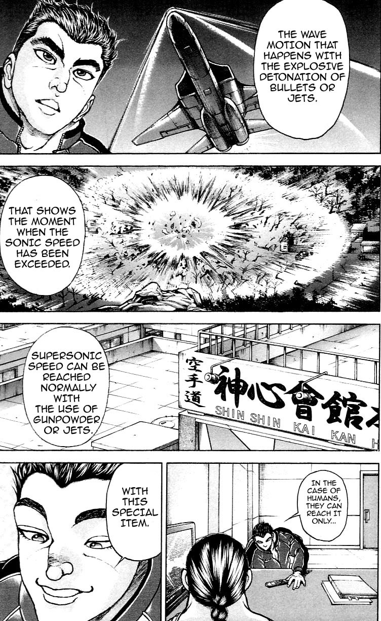 Hanma Baki Chapter 15.118 page 3 - Vol.15 Chapter 118: Supersonic Speed