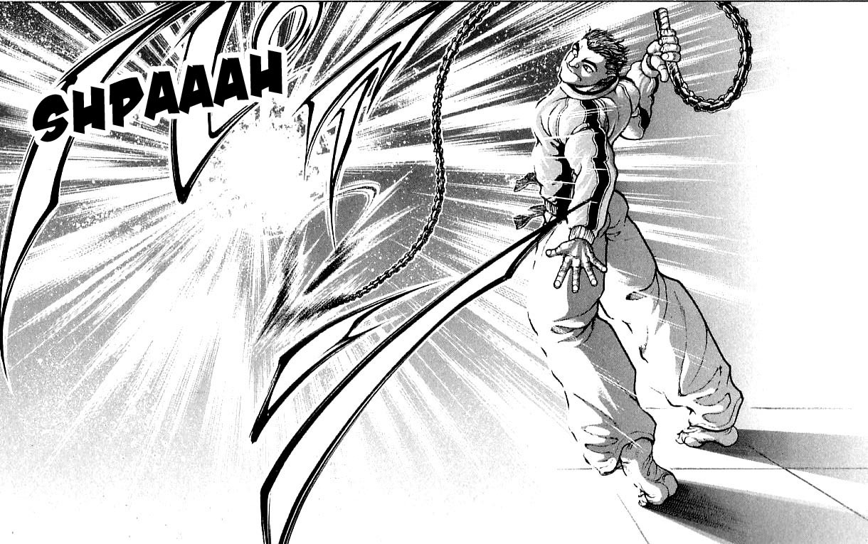 Hanma Baki Chapter 15.118 page 6 - Vol.15 Chapter 118: Supersonic Speed