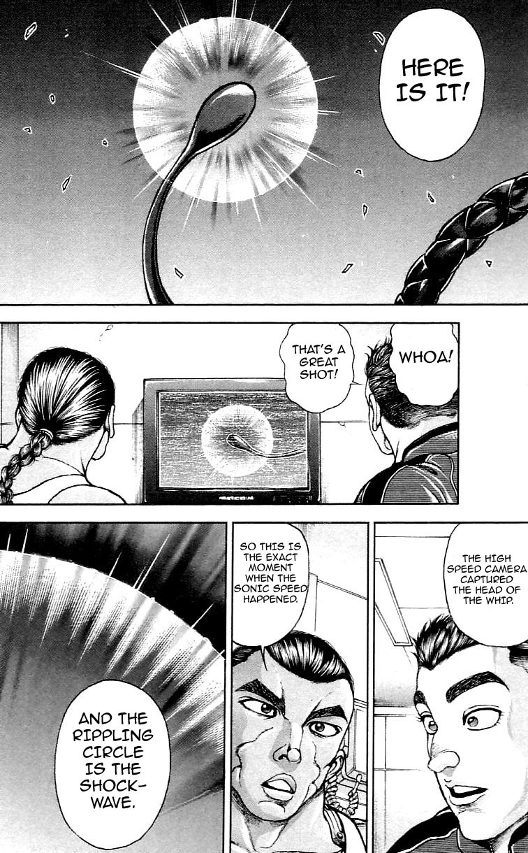 Hanma Baki Chapter 15.118 page 8 - Vol.15 Chapter 118: Supersonic Speed
