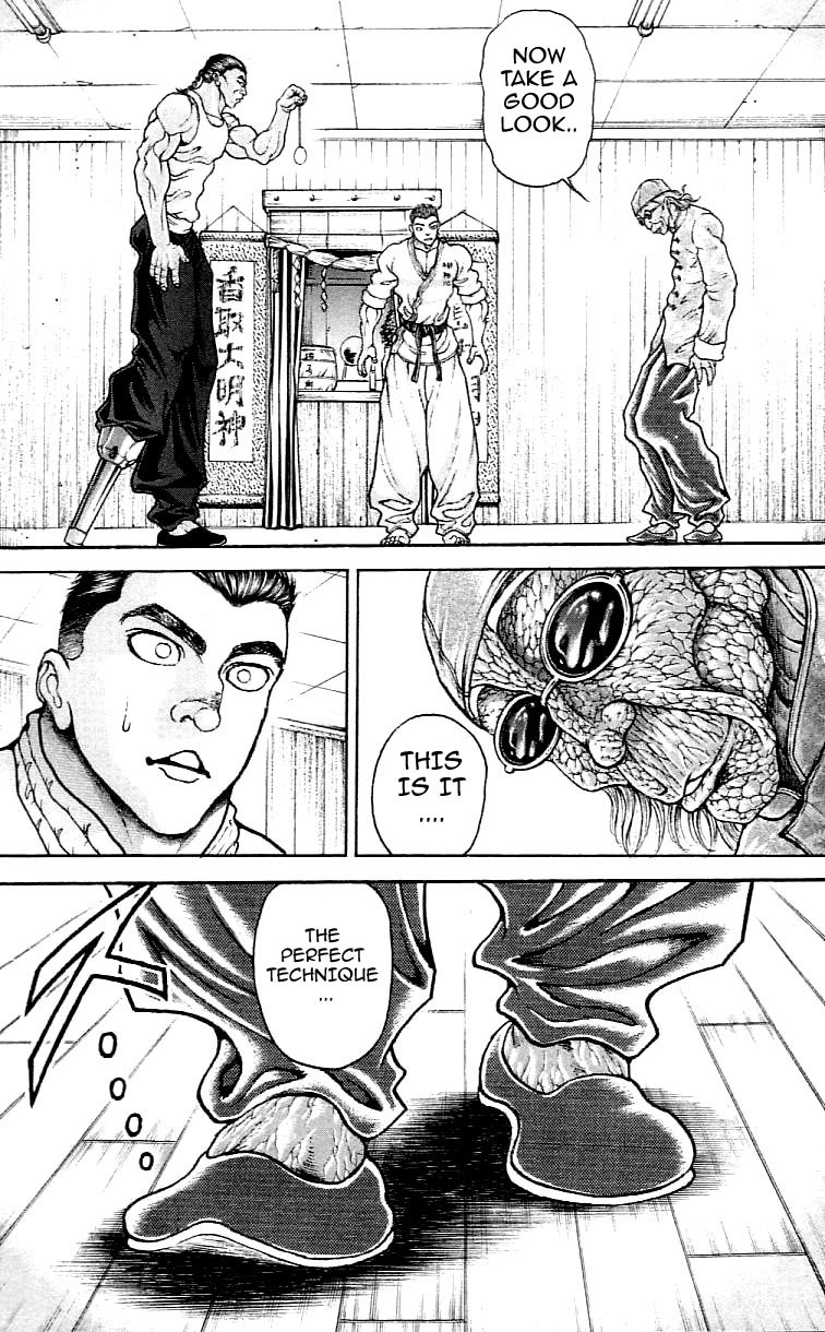 Hanma Baki Chapter 15.119 page 15 - Vol.15 Chapter 119: The Perfect Technique