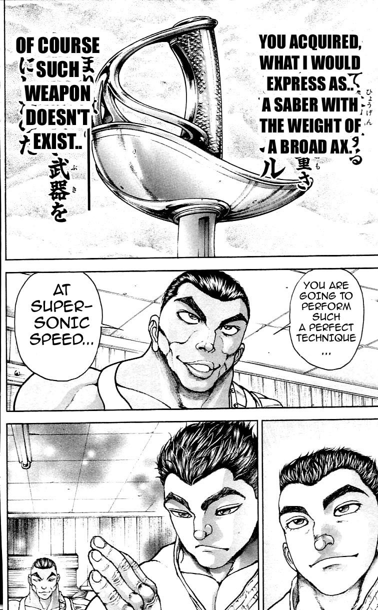Hanma Baki Chapter 15.119 page 6 - Vol.15 Chapter 119: The Perfect Technique