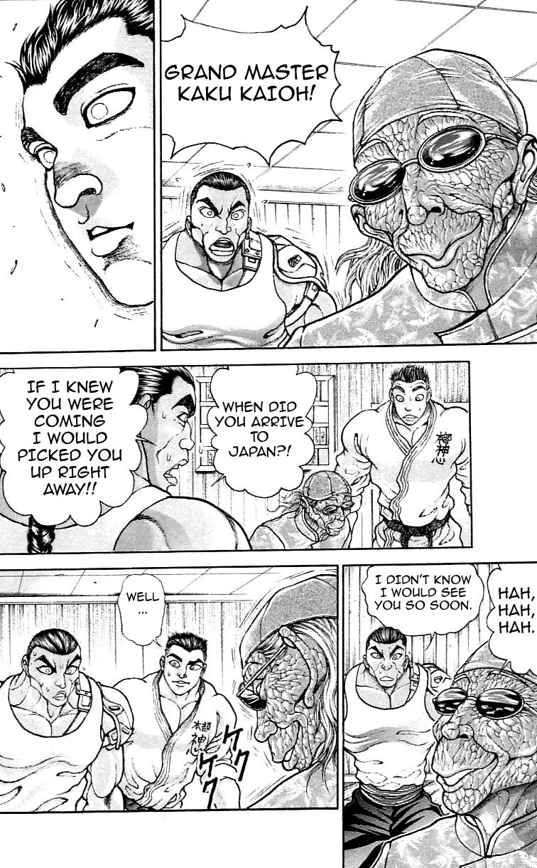Hanma Baki Chapter 15.119 page 8 - Vol.15 Chapter 119: The Perfect Technique