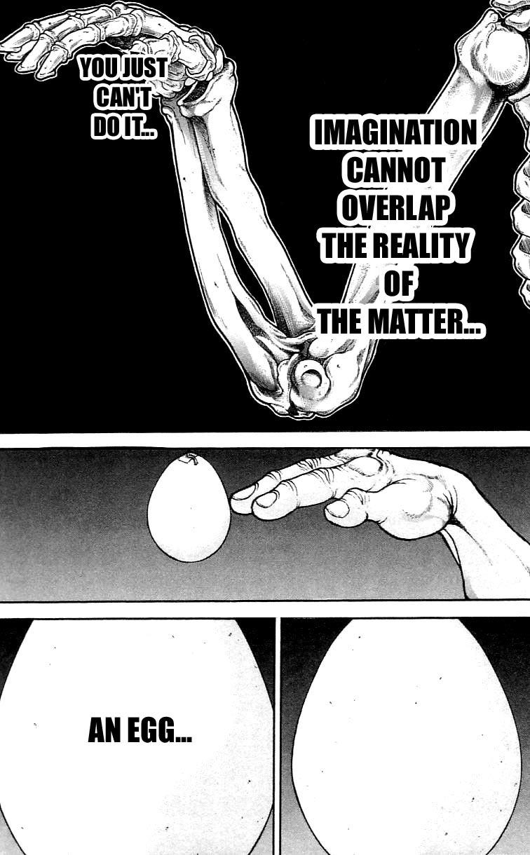 Hanma Baki Chapter 15.120 page 11 - Vol.15 Chapter 120: The Thirst for Survival