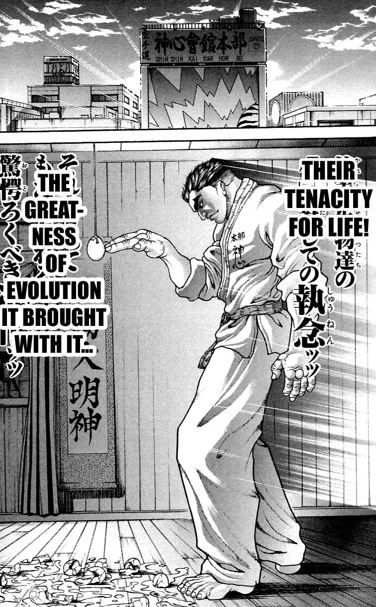 Hanma Baki Chapter 15.120 page 16 - Vol.15 Chapter 120: The Thirst for Survival