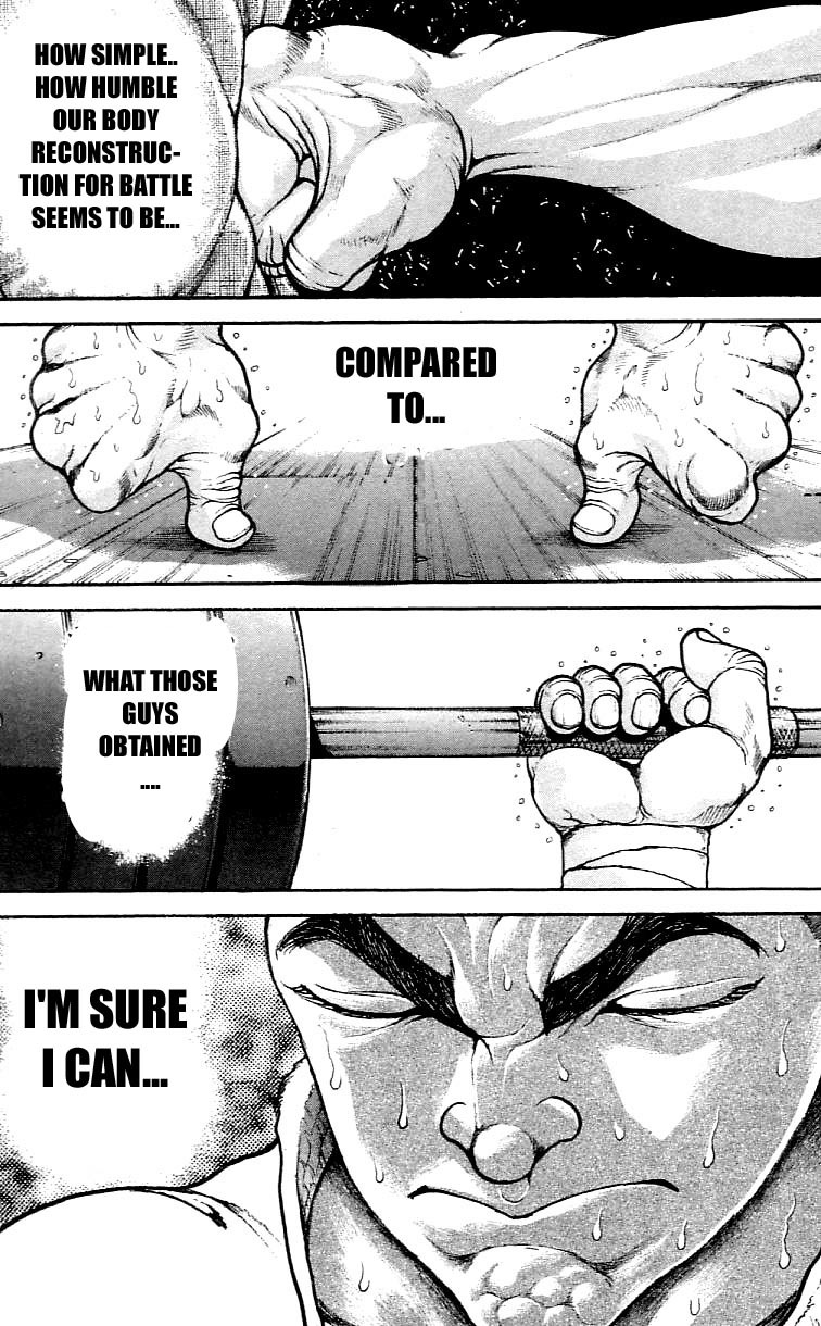 Hanma Baki Chapter 15.120 page 17 - Vol.15 Chapter 120: The Thirst for Survival