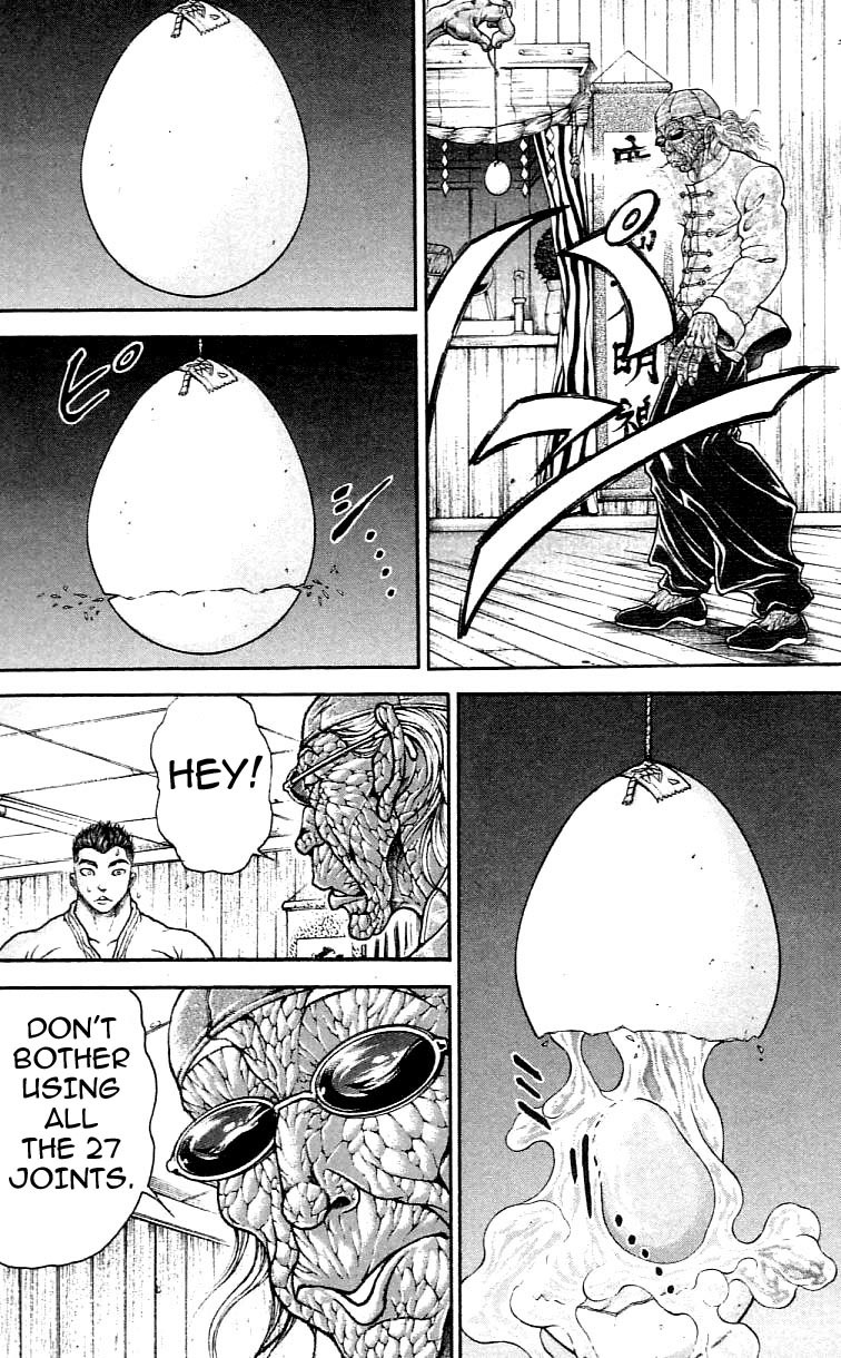 Hanma Baki Chapter 15.120 page 3 - Vol.15 Chapter 120: The Thirst for Survival