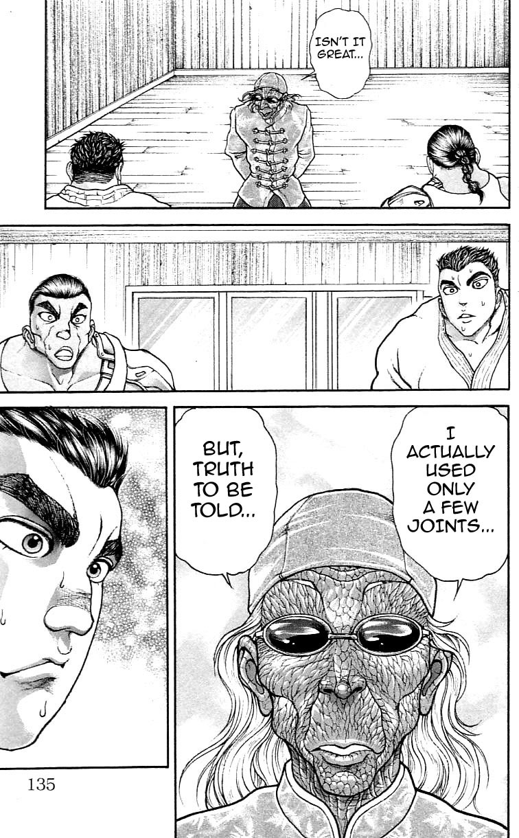 Hanma Baki Chapter 15.120 page 5 - Vol.15 Chapter 120: The Thirst for Survival