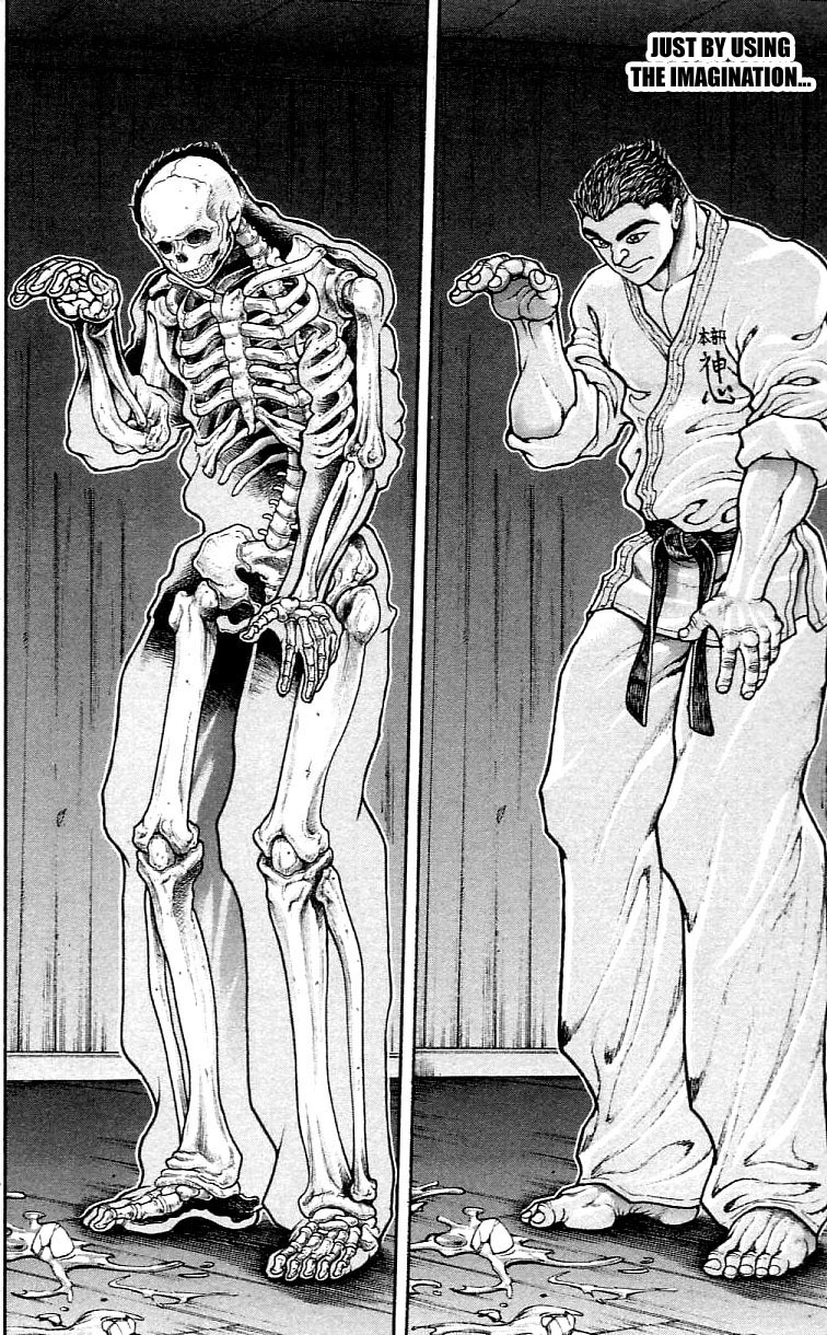 Hanma Baki Chapter 15.120 page 8 - Vol.15 Chapter 120: The Thirst for Survival