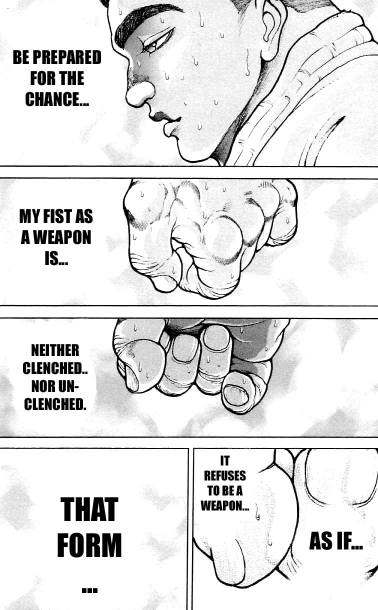 Hanma Baki Chapter 15.121 page 11 - Vol.15 Chapter 121: The Gift of Nature