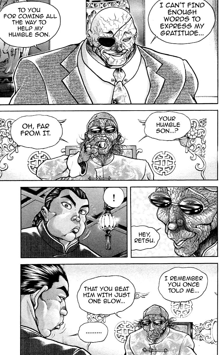 Hanma Baki Chapter 15.121 page 3 - Vol.15 Chapter 121: The Gift of Nature