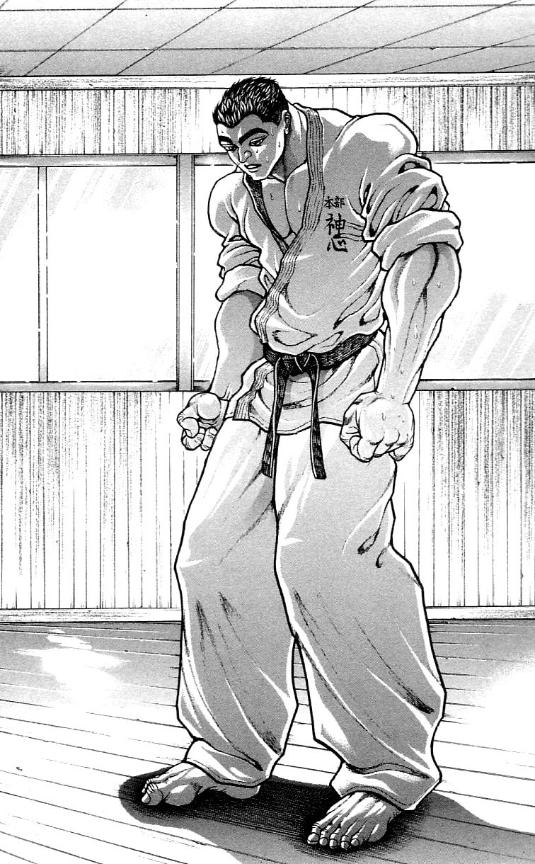 Hanma Baki Chapter 15.121 page 8 - Vol.15 Chapter 121: The Gift of Nature
