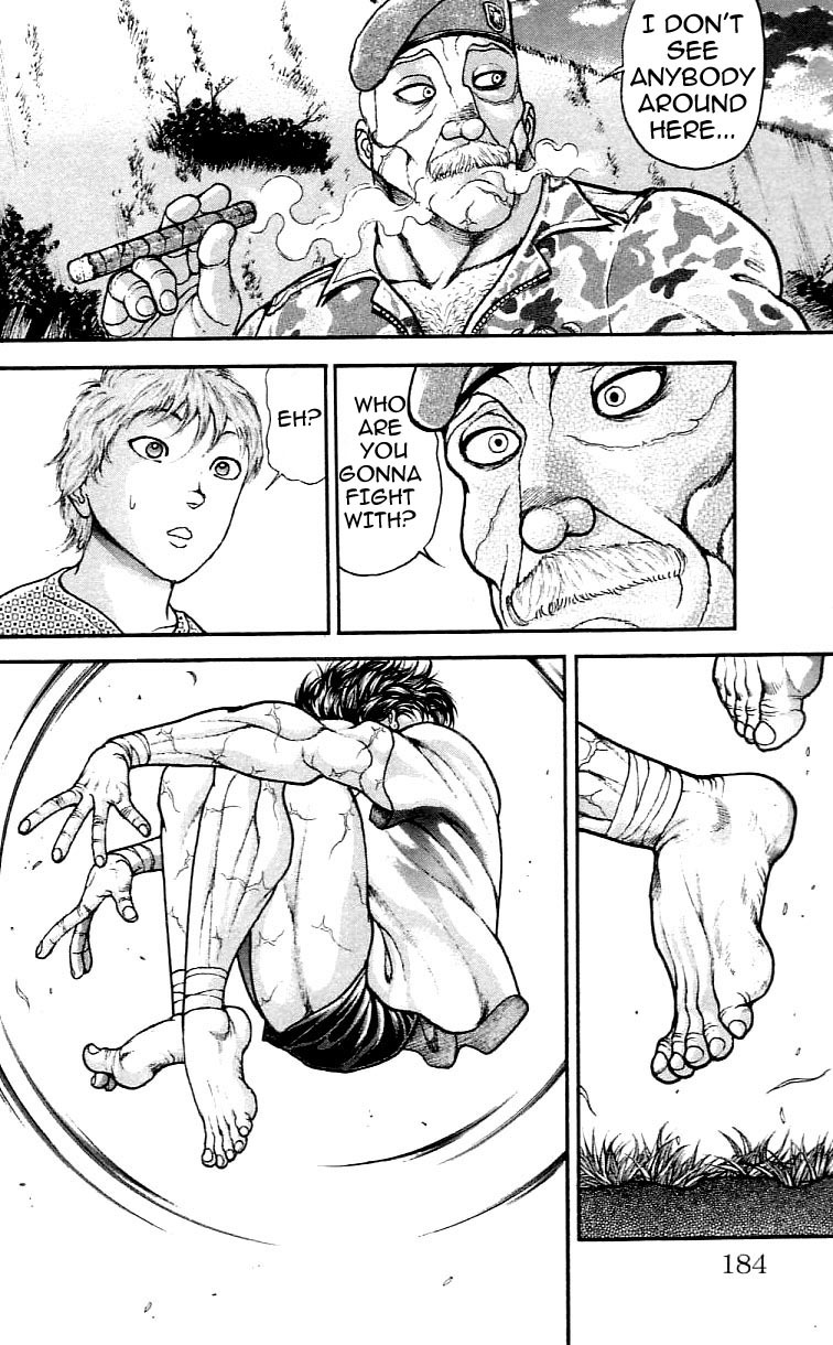 Hanma Baki Vol.15 Chapter 122 page 11 - Vol.15 Chapter 122: Getting Ready for the Battle Against Pickle