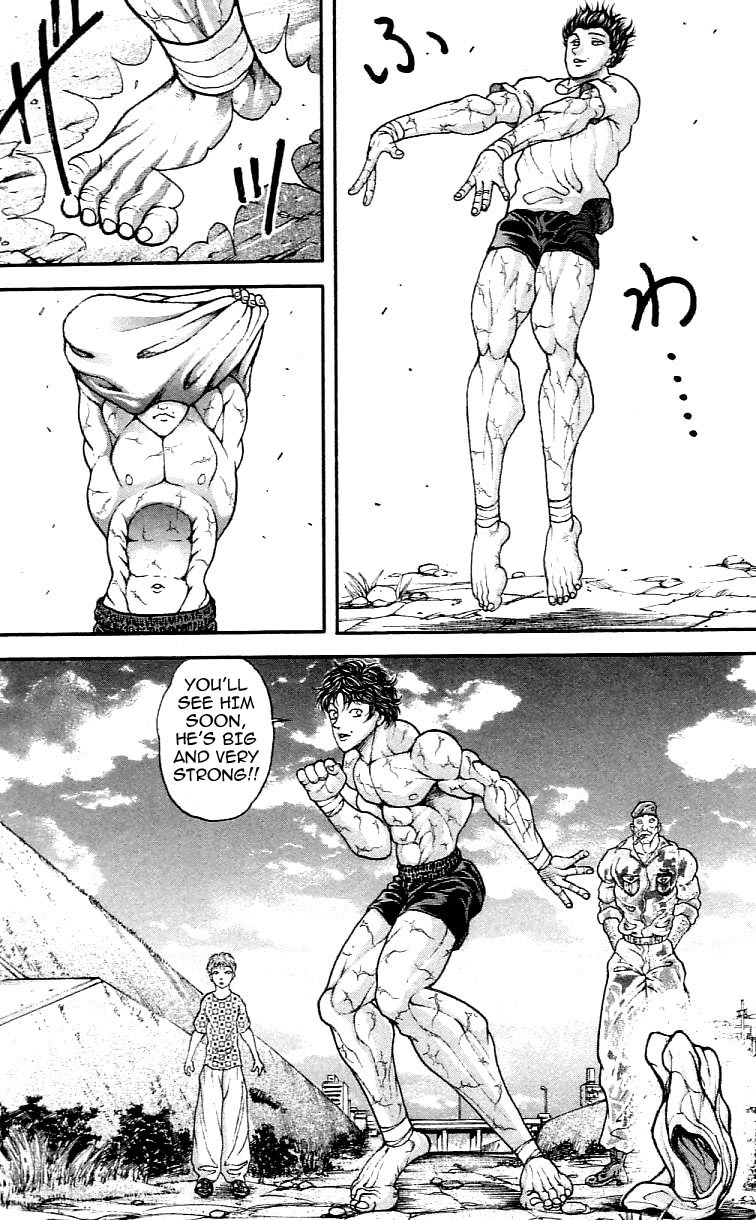 Hanma Baki Vol.15 Chapter 122 page 12 - Vol.15 Chapter 122: Getting Ready for the Battle Against Pickle