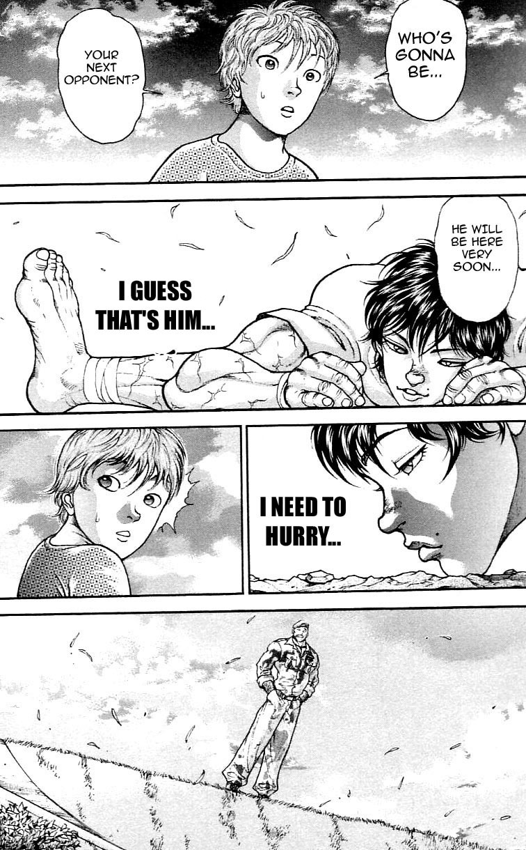Hanma Baki Vol.15 Chapter 122 page 9 - Vol.15 Chapter 122: Getting Ready for the Battle Against Pickle