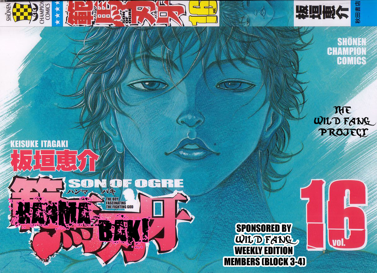 Hanma Baki Chapter 16.123 page 1 - Vol.16 Chapter 123: The Reason of the Lethal Weapon