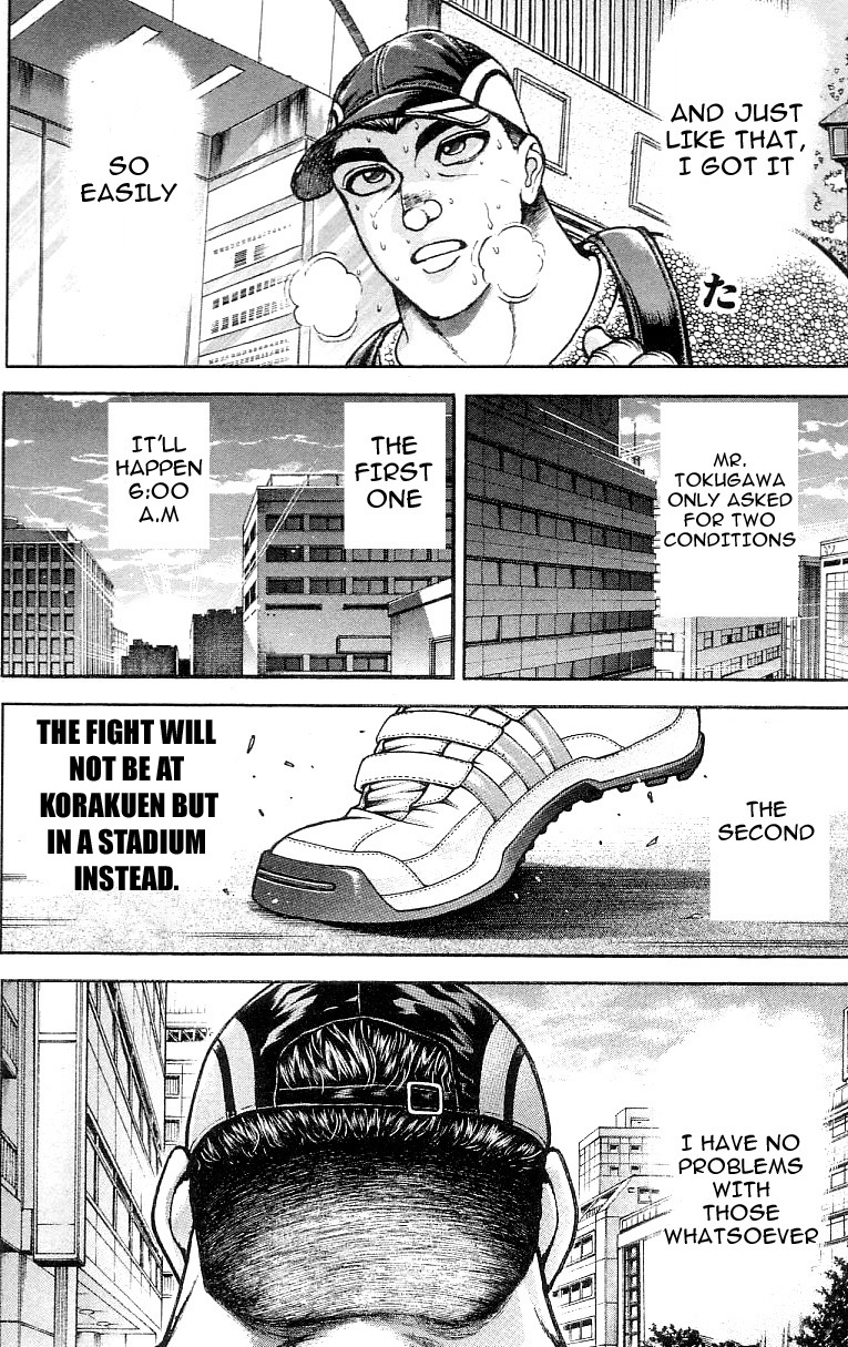 Hanma Baki Chapter 16.123 page 10 - Vol.16 Chapter 123: The Reason of the Lethal Weapon