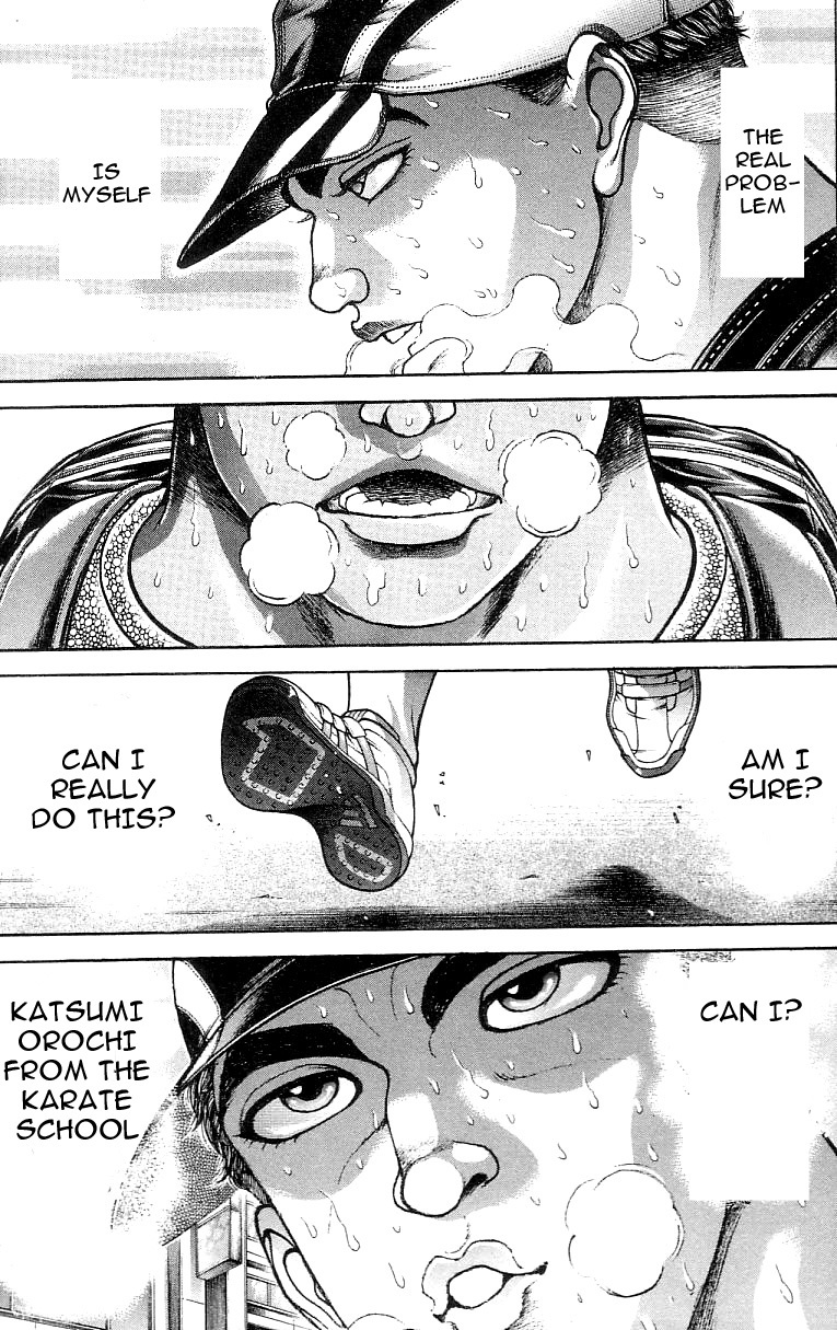 Hanma Baki Chapter 16.123 page 11 - Vol.16 Chapter 123: The Reason of the Lethal Weapon
