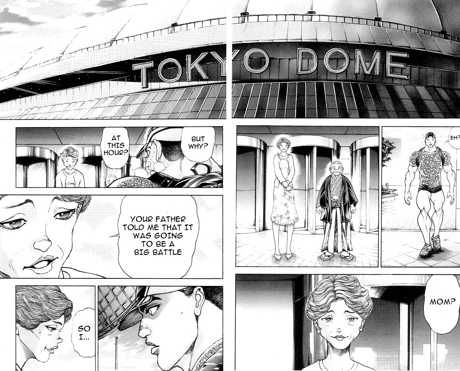 Hanma Baki Chapter 16.123 page 12 - Vol.16 Chapter 123: The Reason of the Lethal Weapon
