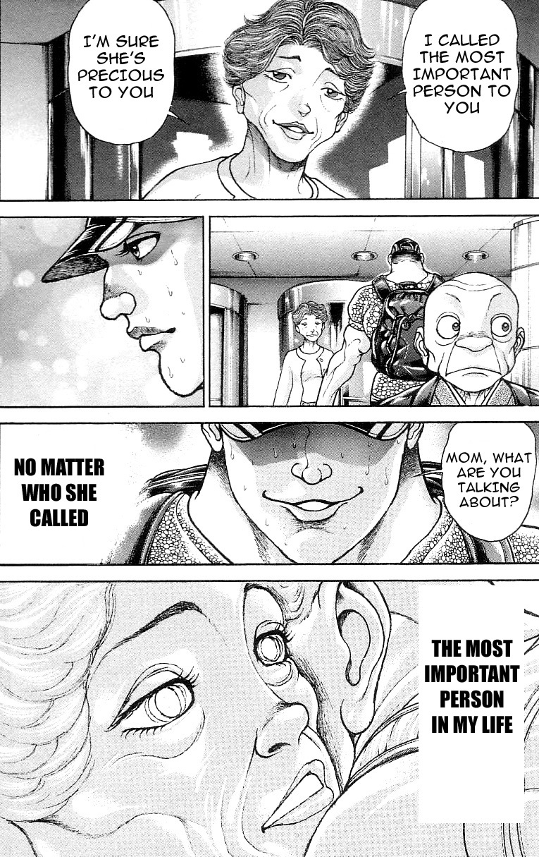 Hanma Baki Chapter 16.123 page 13 - Vol.16 Chapter 123: The Reason of the Lethal Weapon