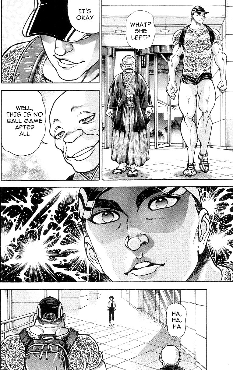 Hanma Baki Chapter 16.123 page 15 - Vol.16 Chapter 123: The Reason of the Lethal Weapon