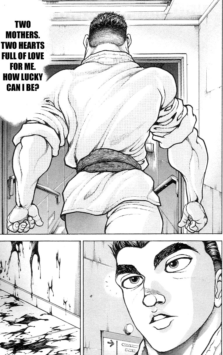 Hanma Baki Chapter 16.123 page 22 - Vol.16 Chapter 123: The Reason of the Lethal Weapon