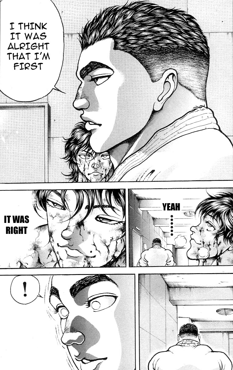 Hanma Baki Chapter 16.123 page 24 - Vol.16 Chapter 123: The Reason of the Lethal Weapon