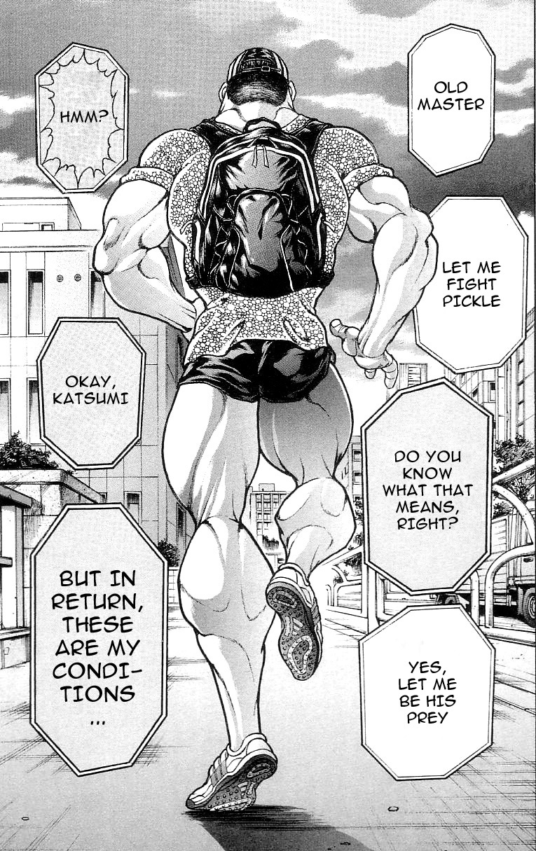 Hanma Baki Chapter 16.123 page 9 - Vol.16 Chapter 123: The Reason of the Lethal Weapon