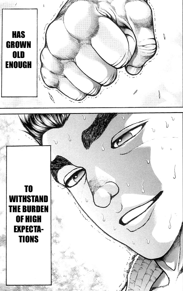 Hanma Baki Chapter 16.124 page 12 - Vol.16 Chapter 124: The Young Leader
