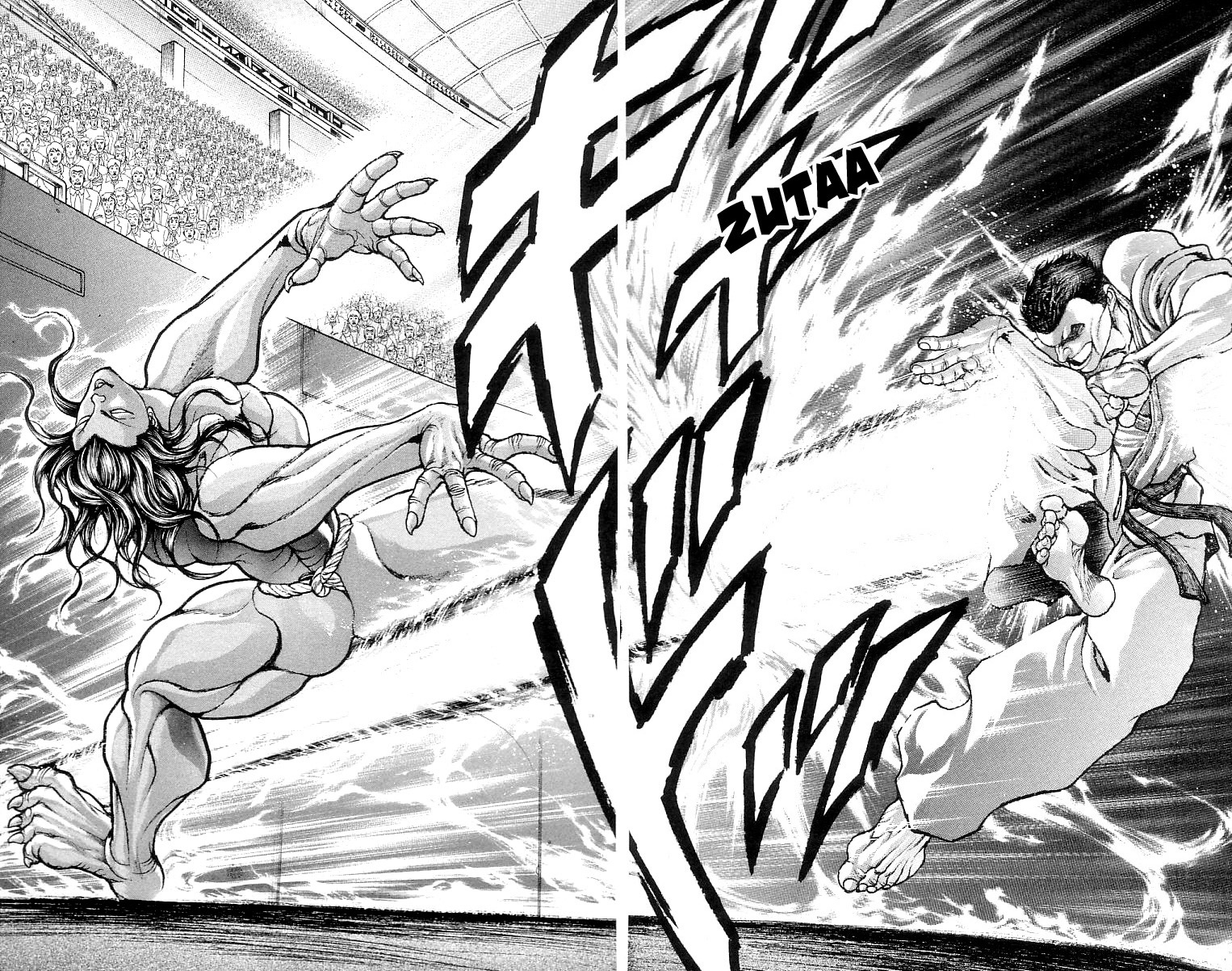 Hanma Baki Vol.16 Chapter 125 page 14 - Vol.16 Chapter 125: History vs Time and Space